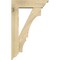 Ekena Millwork Balboa Traditional Rough Sawn Bracket w/ Offset Brace, Douglas Fir, 6"W x 20"D x 32"H BKT0604X20X32BOA01RDF - alternate 4